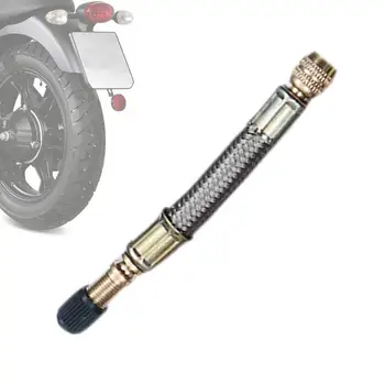 1 חתיכה הארכת שסתום משאית גמישה הארכת שסתום צמיג גומי הארכת שסתום צמיג מתאם ניפל ציוד לצמיגים