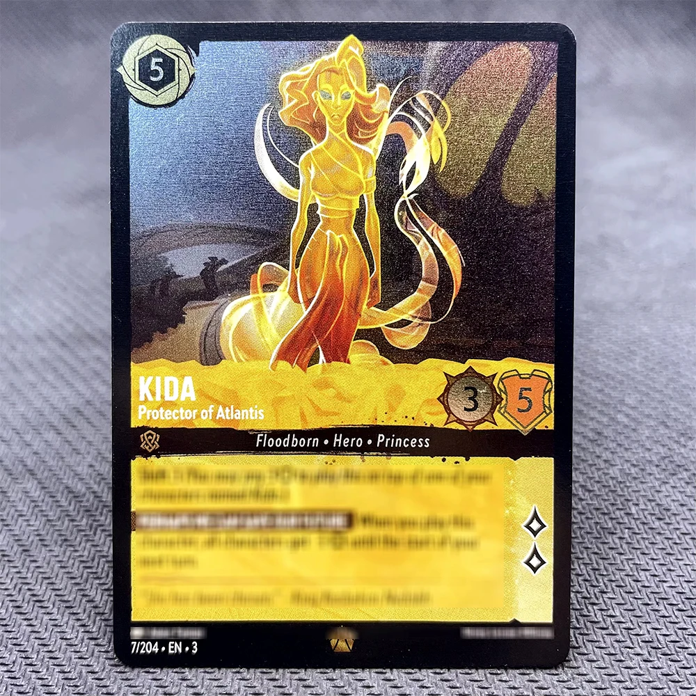 لوركانا بطاقات الوكيل TCG لتقوم بها بنفسك بطاقات جمع ألعاب الطاولة COIL-EN-195 MUFASA COIL-EN-201 MAUI COIL-EN-07 حسناء النسخة الإنجليزية #6