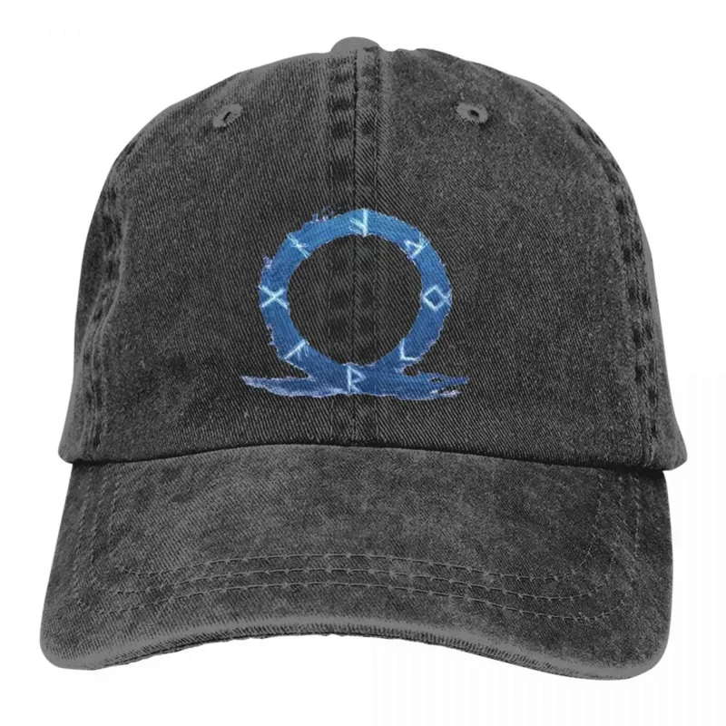 

Summer Cap Sun Visor God Of War Ragnarok Logo Hip Hop Caps Cowboy Hat Peaked Hats