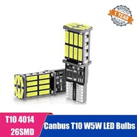 2X Canbus W16W T15 921 912 LED 45SMD T10 W5W 168 194 Super Bright Car Reverse Light Bulbs Backup Parking Light12V White NO ERROR