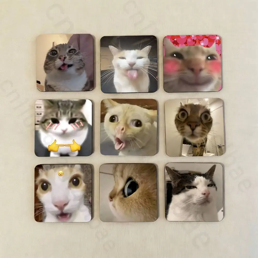 

Funny Cat Meme Fridge Magnets Magnetic Refrigerator Memorial Gifts For Kitchen Office Locker Travel Home Deco