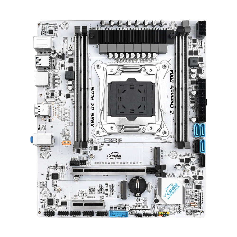 JINGSHA X99 PLUS Motherboard Set Kit With Intel LGA2011-3 Xeon E5 2695 V4 CPU DDR4 16GB (2*8G) 2133MHZ Memory NVME M.2 NGFF