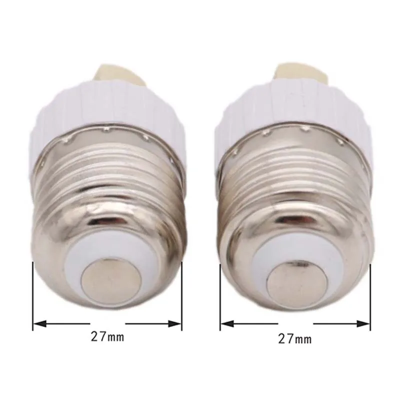 E27 E14 to G9 Ceramic Base Led Light Lamp Holder Converter Screw Bulb Socket Adapter LED Saving Light Halogen Lamp Base PBT