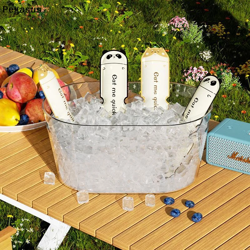 [S]20Pcs Disposable Self Sealing Ice Cream Bags Drink Storage Pouch, Multi Purpose Packing Bag For Household Snack Make