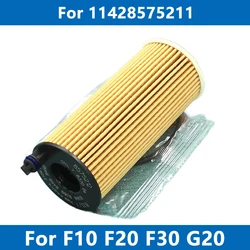 1/6/10PCS Car Oil Filter 11428575211 For BMW F10 F15 F20 F25 F30 F34 G01 G20 G30 118i 320i 320d 520d 530 X3 X4 X5 B47 B48 Engine
