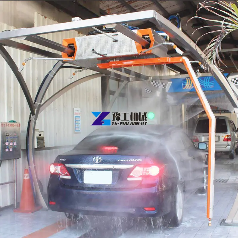 Professional Design 360 Degree High Pressure Washing Automatic Touchless Carwash Car Wash Machine