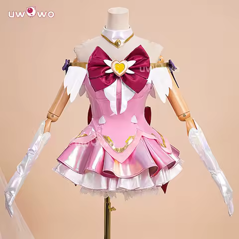 UWOWO Collab Series: Juno Cosplay Game Juno Magical Girls Cosplay Costume Leather ver. Dress Cosplay Halloween Costumes