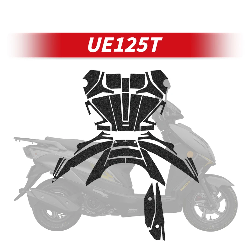 Used For SUZUKI UE125 125T Motorcycle New Styles Armor Protective Decoration Sticker Decals Kits Body Plastic Parts Area