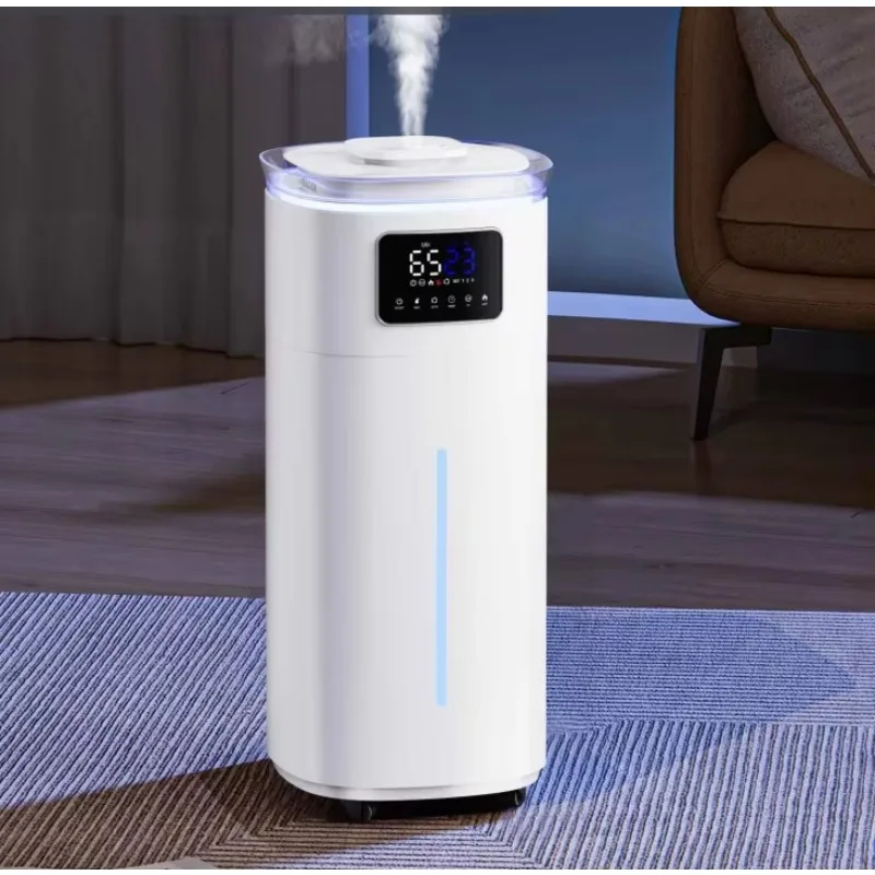 Commercial Cool Mist Diffuser Humidifiers Constant Humidification 10L Remote Control 4 Heads Ultrasonic Humidifier for Garden