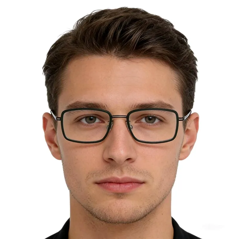 

Высококачественные дизайнерские очки ручной работы для мужчин и женщин, квадратные оправы из титана без винтов с кольцом, оправы для очков.