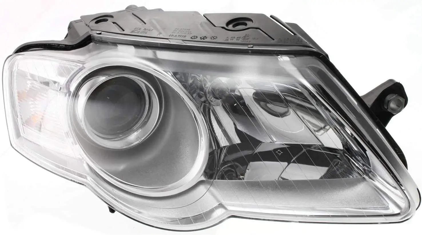 

Passenger Side Headlight for Volkswagen Passat 2006-2010 Halogen With bulb(s) Replaces# 3C0941006L 3C0941006AE