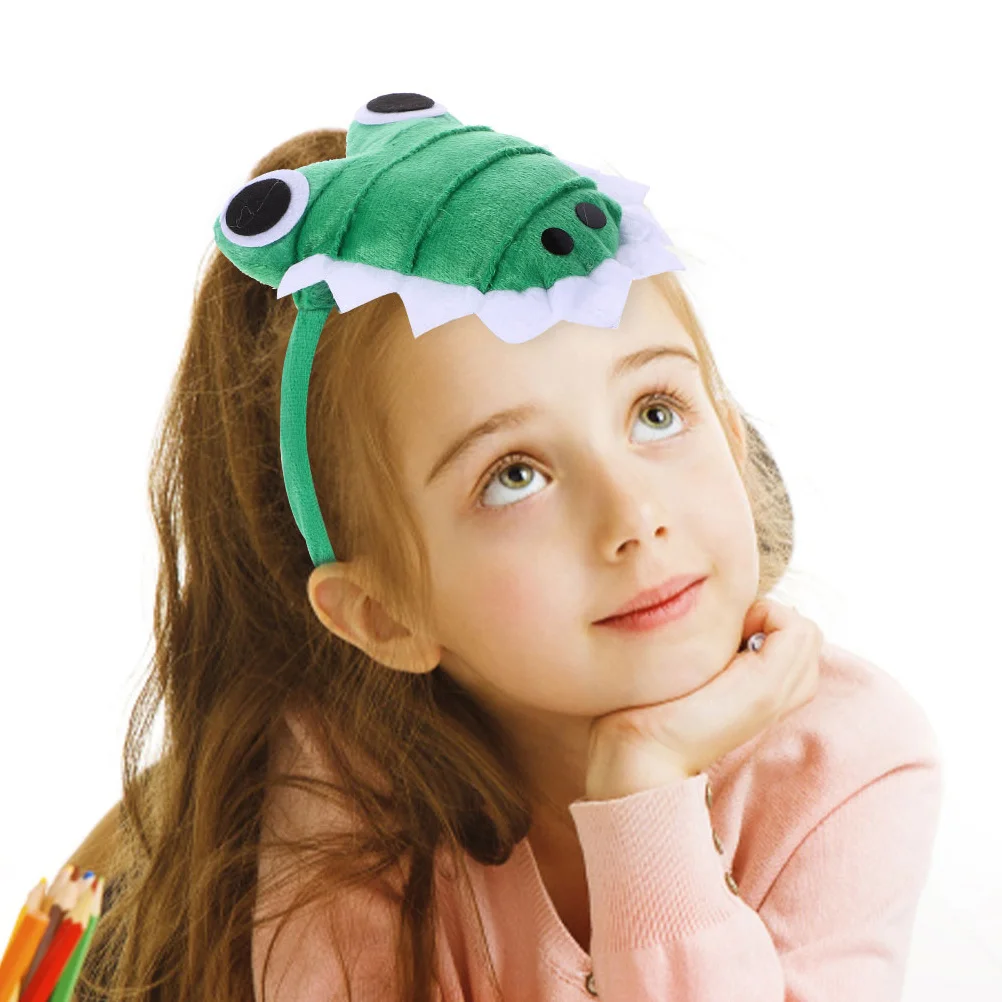 1 set di costumi con fascia in coccodrillo, guanti con papillon a coda carina, forniture per feste cosplay per le vacanze, accessori per animali di Halloween