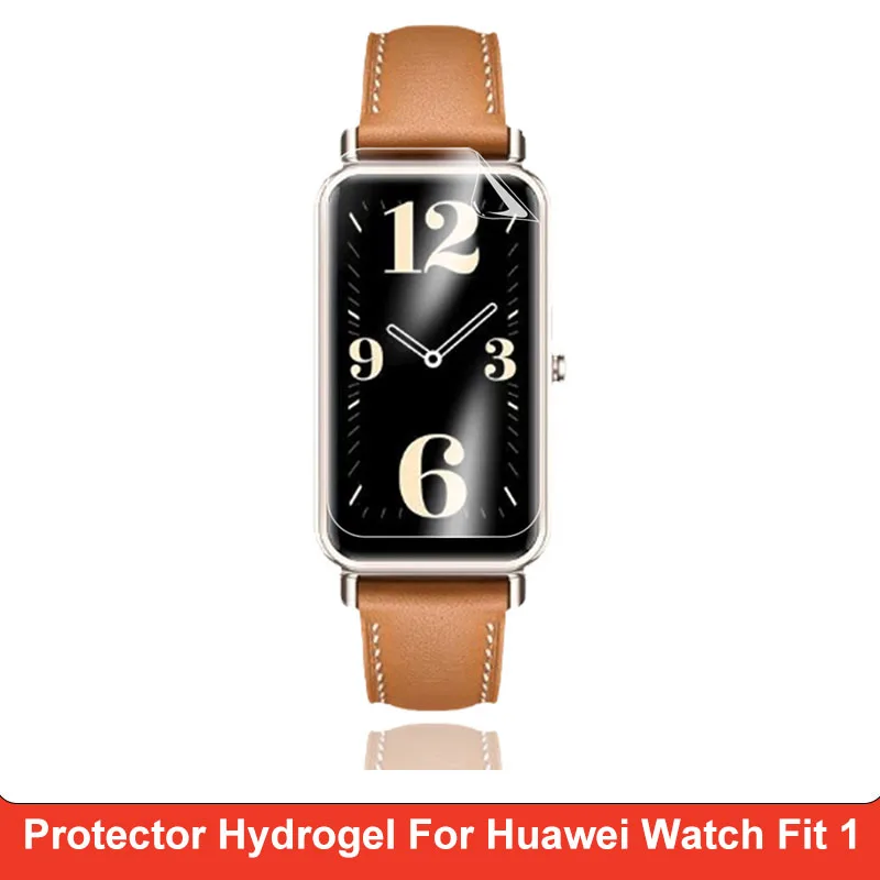 2 pcs Screen Protector Hydrogel Film For Huawei Watch Fit 1 Smartwatch Full screen film coverage High-definition film