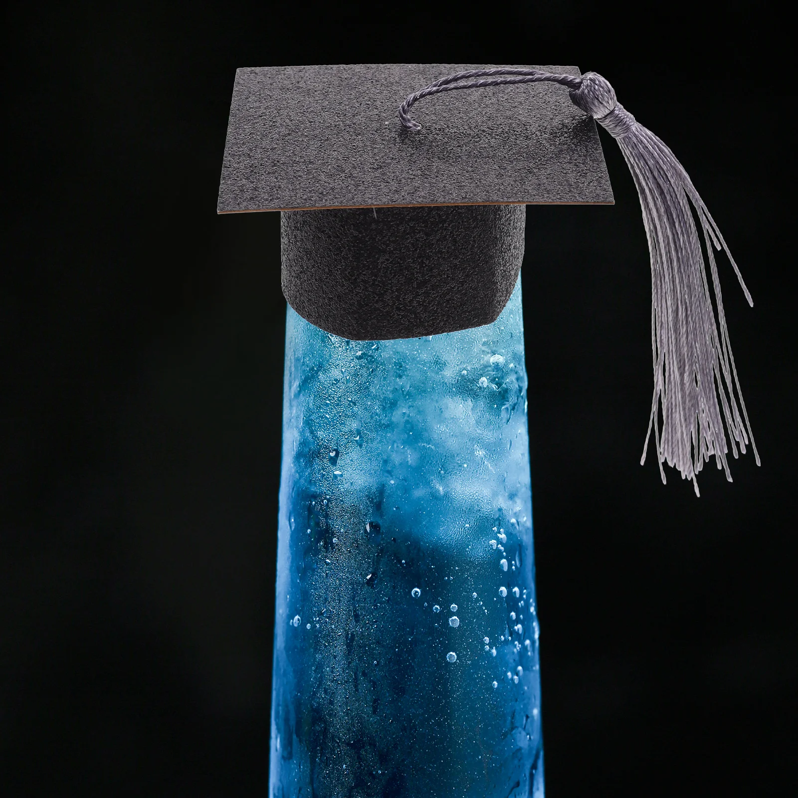 

10 Pcs Party Decoration Goblet Lid Guests Charcuterie Caps Graduation Mini Hat Paper Cup Child