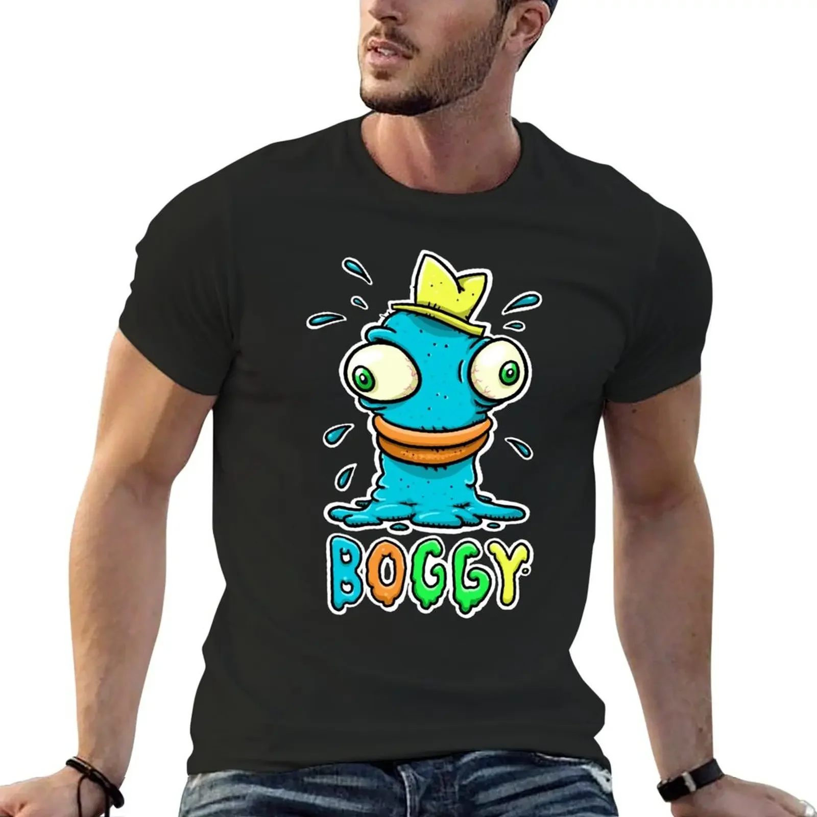 Boggy T-Shirt cute tops blue archive oversizeds sports fans heavyweight t shirts for men