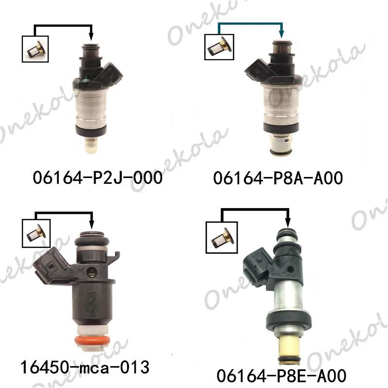 

500 шт. Бесплатная доставка, топливный инжектор, микрофильтр 10,3*11,2 мм для 06164-PCA для Honda S2000 DOHC F20C1 F22C1, комплект для ремонта инжектора