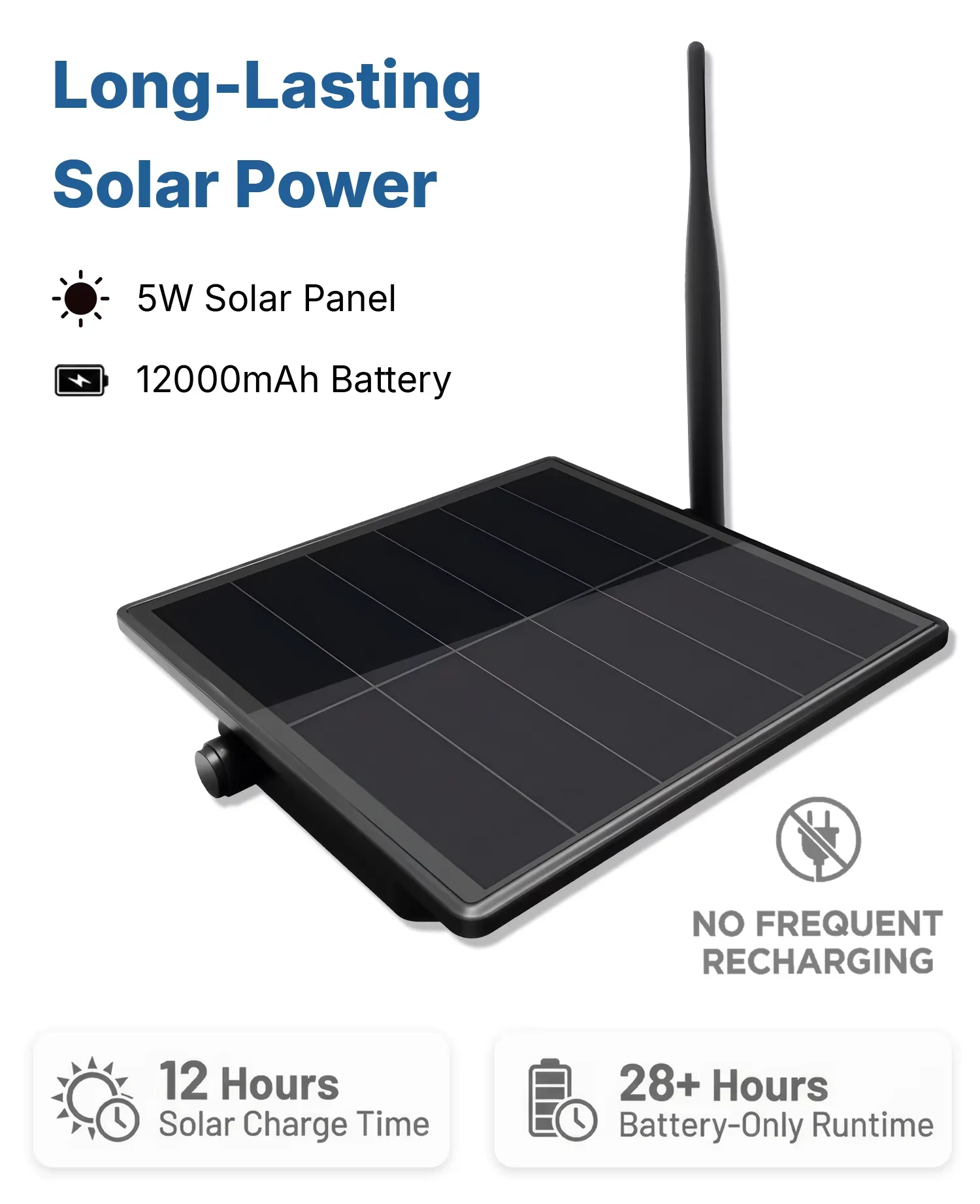 Heltec D5L Solar Node Case 5W IP67 Waterproof for V3 V4 T114 Meshtastic Repeater Outdoor Off-Grid 18650 Holder