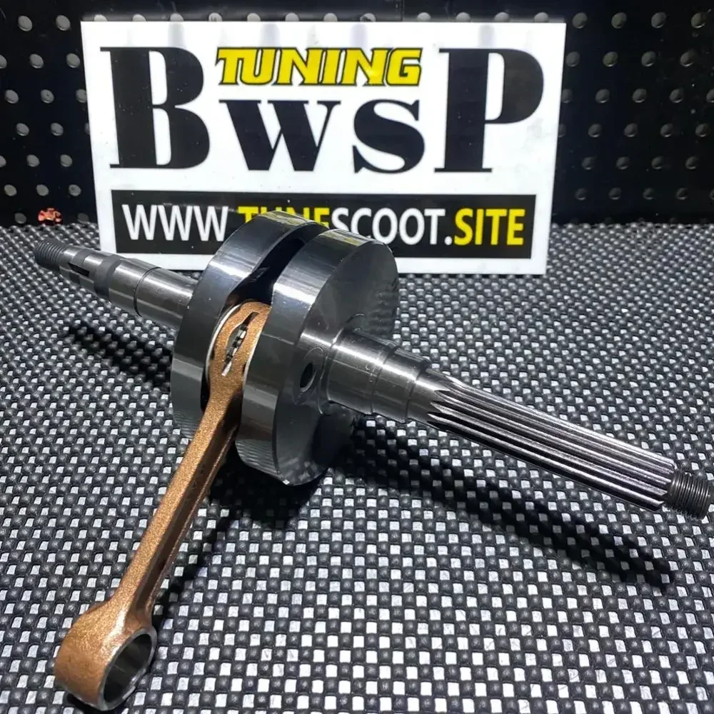 Cigüeñal Forjado de Carrera Larga para BWS100 (+1mm, +1.5mm, +4.2mm, +5.2mm) - Mejora de Motor 4VP para Tuning de Carreras BWS 100
