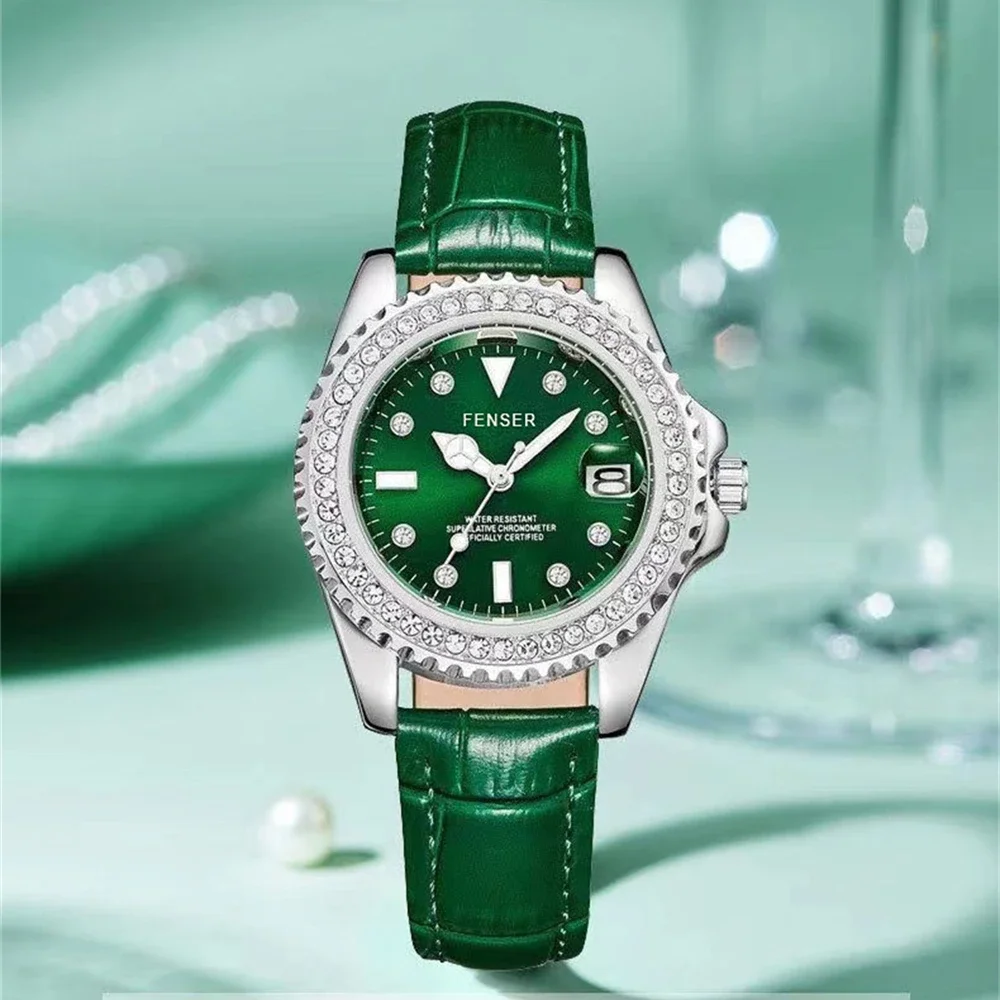 

Women's Luxury Brand Designer Diamond Watches 2023 Fashion Waterproof Small Watch for Women Ladies Quartz WristWatch Reloj Mujer