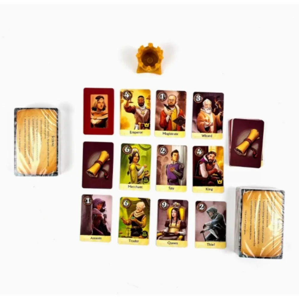 Citadels Revised Edition , Board Game- Master Builder Showdown! , Ages 10+ , 2-8 Players , 30-60 Minutes Playing Time