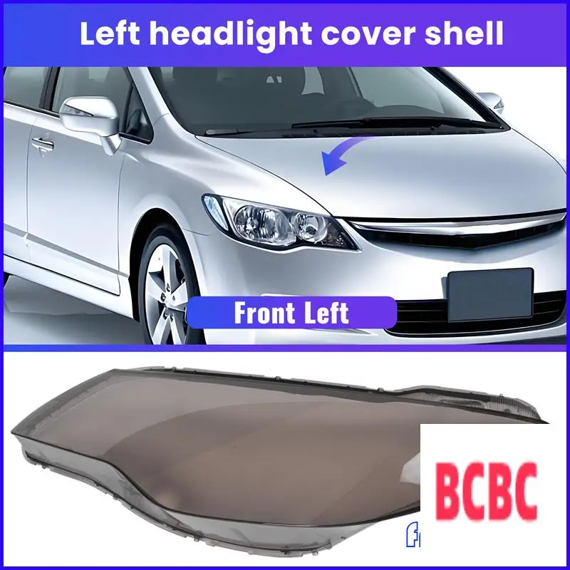 

BB-Smoke автомобильная боковая фара, абажур, чехол для Honda Civic FD 8th 2006, 2007, 2008, 2009, 2010, 2011 годов