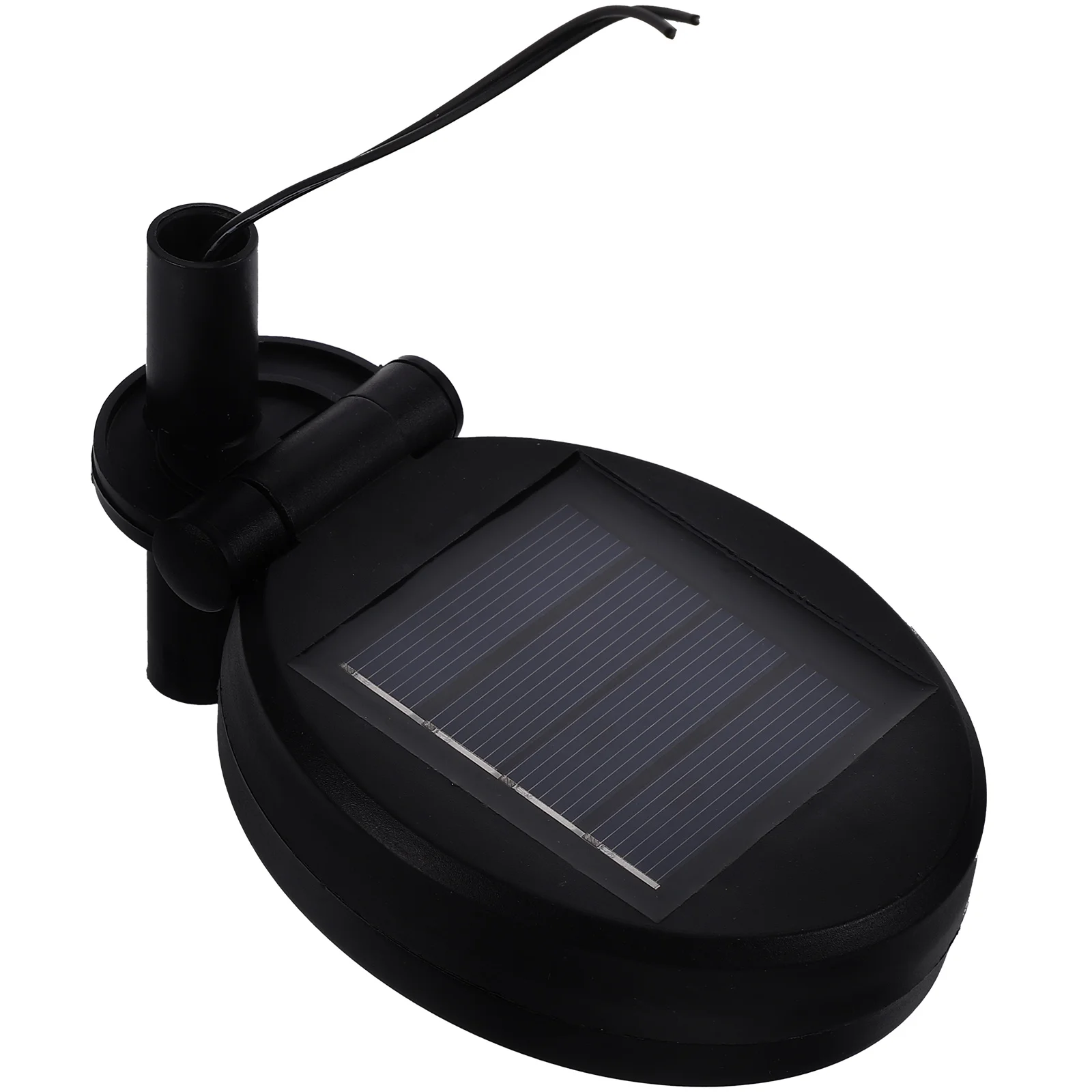 

2Pcs Solar Ground Lamp Accessories Rotatable Polycrystalline Panel Separate Box Easy Install Outdoor Garden Landscape