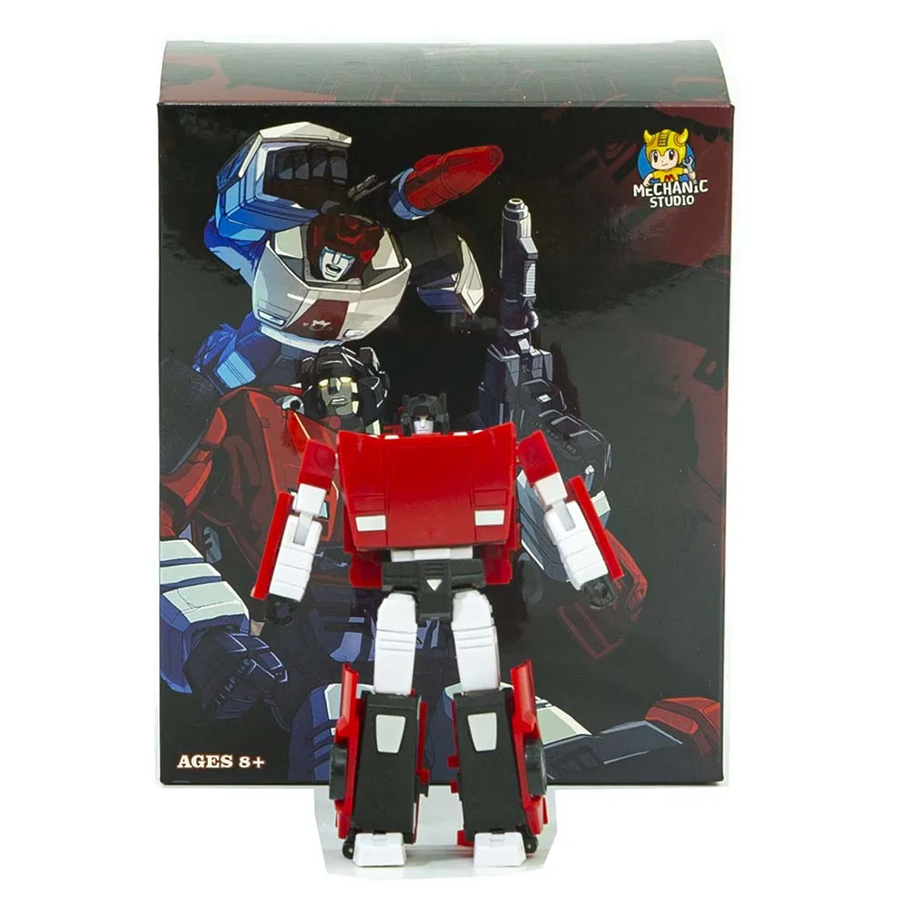 New Transform Robot Toy MFT MS-05 MS05 Red Lightning MINI Pocket Series Sideswipe Action Figure toy in stock