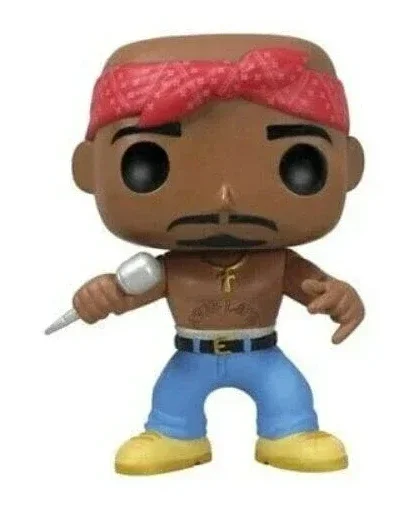 2024 New Funko POP! Rocks 2PAC Star #19 Tupac Shakur #158 Vinyl