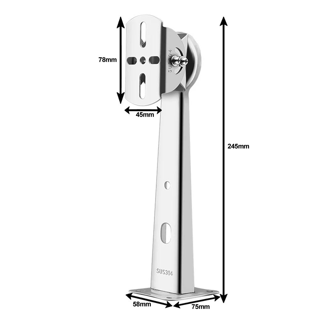 Camera Wall Mount Bracket Wall Mount For Security Camera Easy Installation Extension Rod Design Secure And Stable