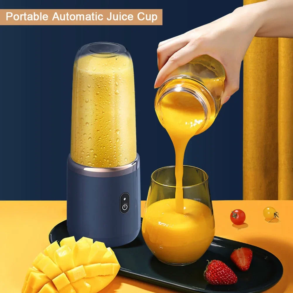 

400ML Electric Juicer Cup For Travel Portable Juicer Mixer Usb Fresh Fruit Juice Personal Blender Portable Blender Smoothie