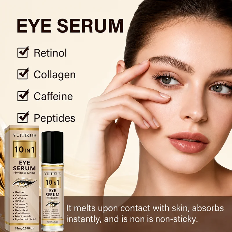 YUITIKUE 10 In 1 Eye Serum Ret - Caffeine Eye Serum ulasan dan harga