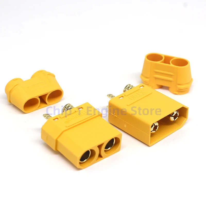 10 Stuks 5 Paar Xt 90S XT90-S Xt 90H Connector Anti-Spark Mannelijke & Vrouwelijke Motor Adapter Voor Batterij Esc En Oplader Lood Voor Rc Auto Truck