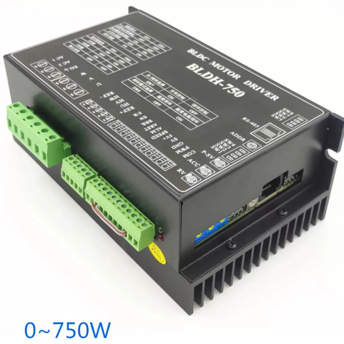 Imagem -04 - Bldc Brushless Motor Driver Controller Alta Tensão 220v 86 dc 750w