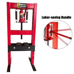 6T Adjustable Hydraulic H-frame Desktop Press Suitable For Garages Or Professional Stores