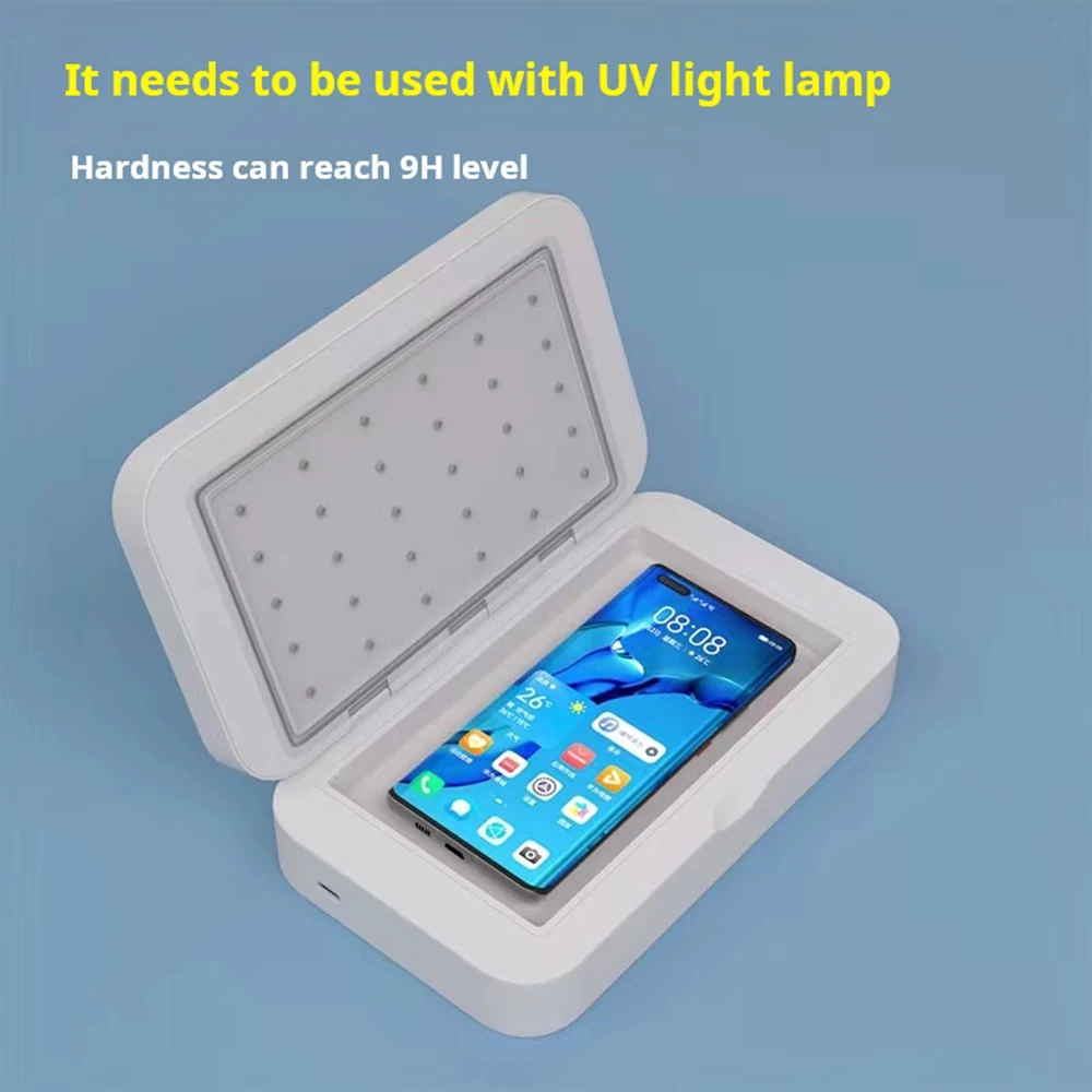 Fonlyu Thick HD UV Curing Glass Steel Film Mobile Phone Screen Protector for High-definition Hydrogel Sheets Cutting Machine