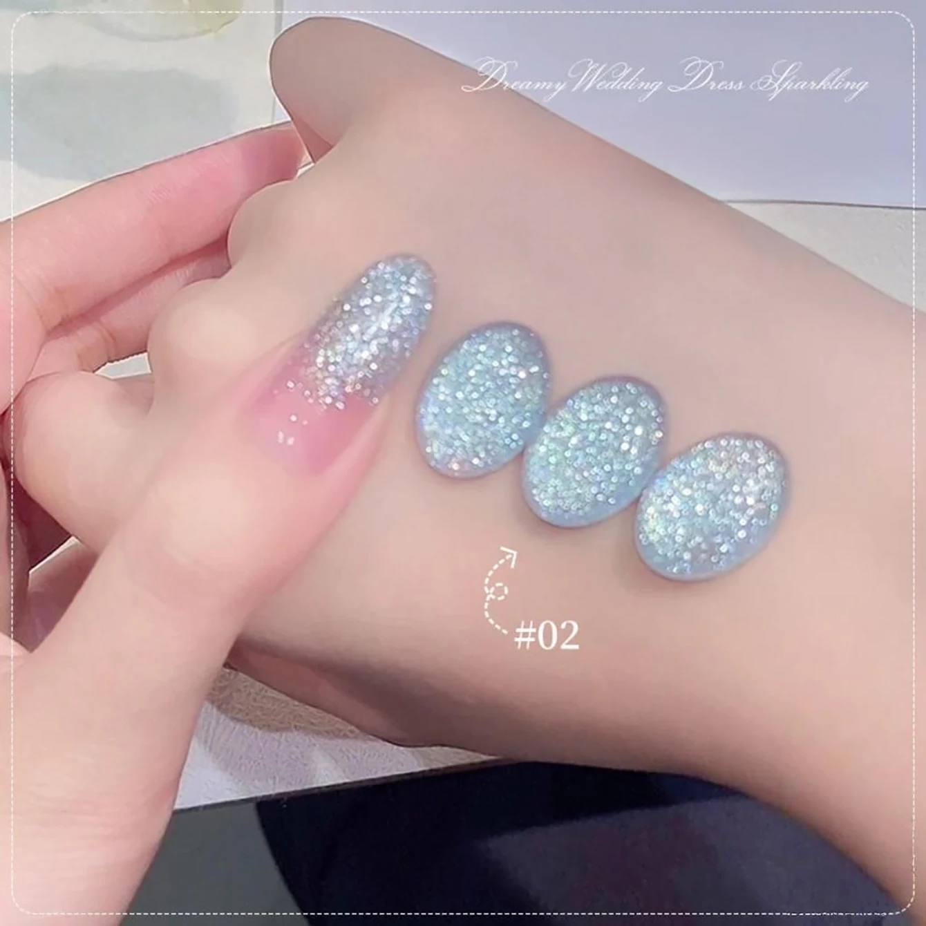 1-6 stks WS Zomer Herfst Nagels Halloween Nagels Roze Blauw Wit Fijne Glitter Gel Nagellak 2025 Whitening Nail Populaire Gel