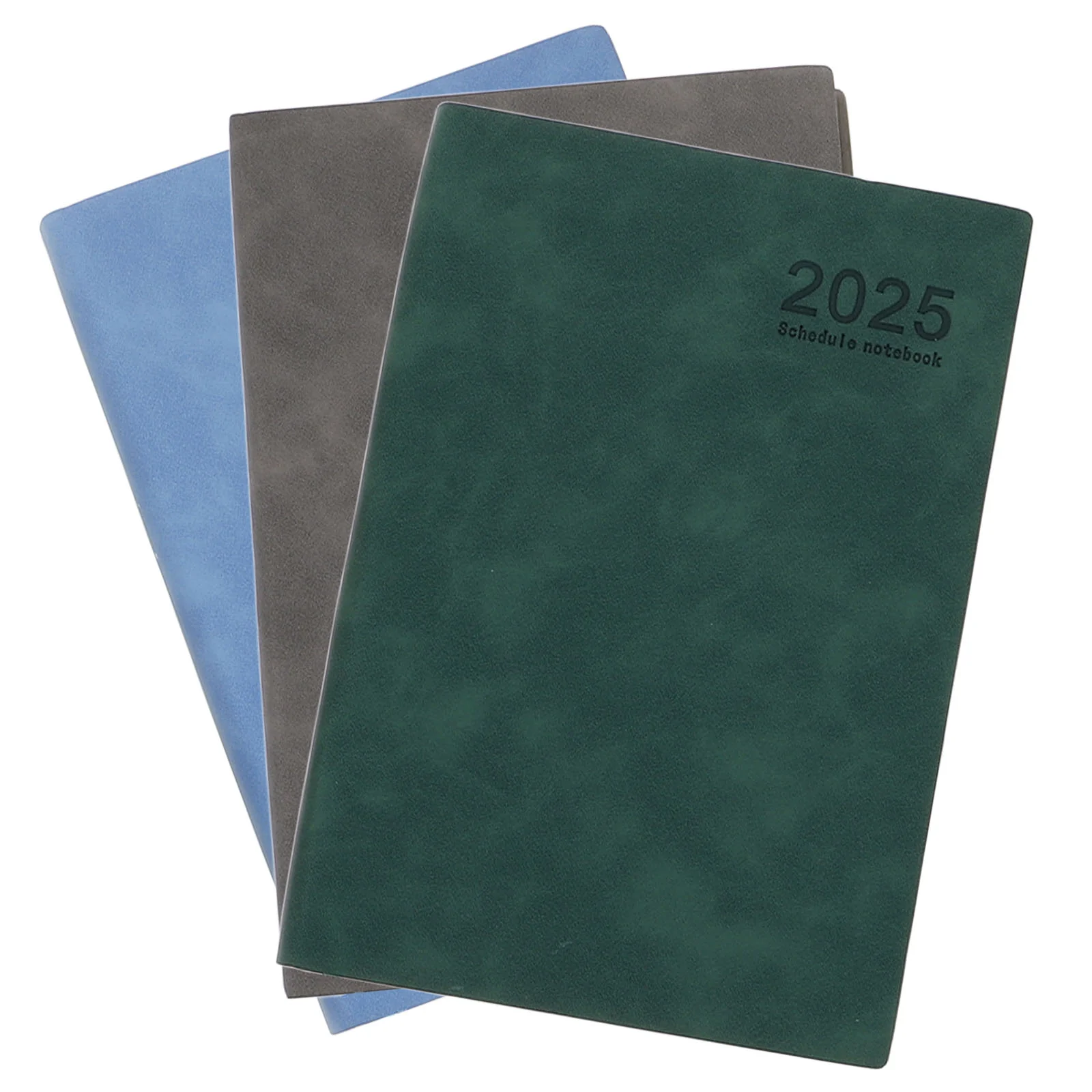 3 Pcs Agenda Book 2025 Notebook to Do Organizer The Planner Calendar Dated Household