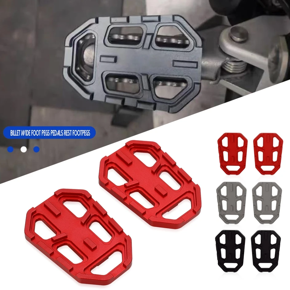 

FOR BMW G310GS F750GS F850GS R1200GS Accessories Motorcycle G310gs Billet Wide Foot Pegs Pedals Rest Footpegs F 750 850 1200 GS