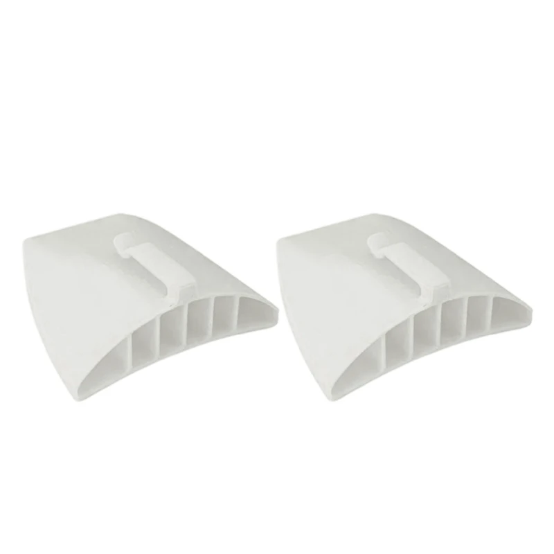 XA6H Motorcycle Cuff Vent Clips with Open Channel Design, 1 Pair 3D Printed Vent Inserts for Hot Weather Use