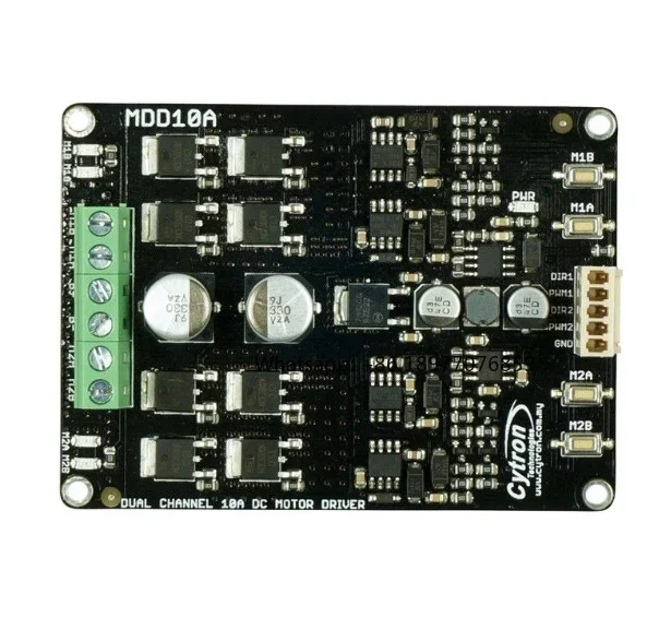 MDD10A 10Amp 5V-30V DC Motor Driver 2 Channels Development Tools Modules Dual Channel Controller Board for Arduino Robot