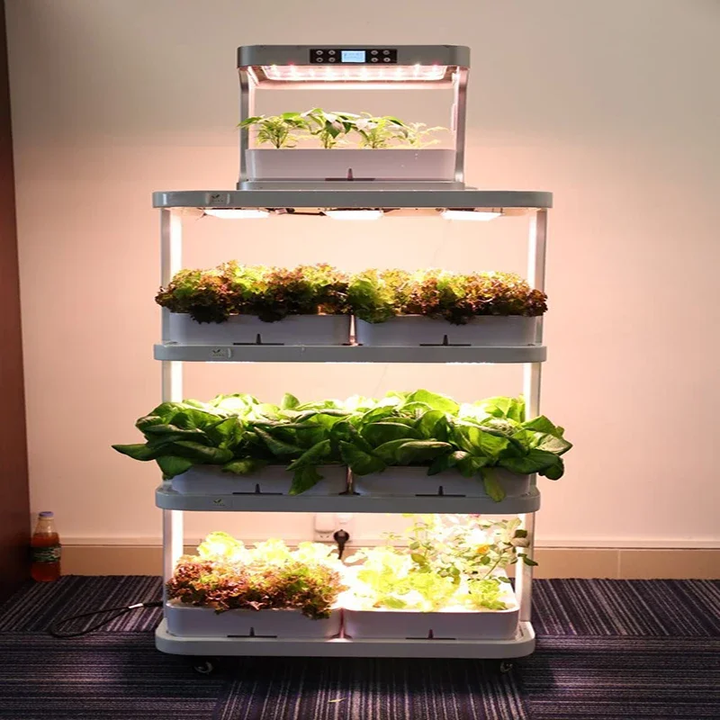 

Automatic home garden aquaponics hydroponic farming supplies complete vertical hydroponic system for grow vegetables