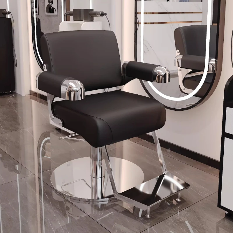 Beauty Salon Barber Chairs Lifting Rotating Functions Barber Chairs Durable Commercial Furniture Sedia Da Barbiere ZY40LFY