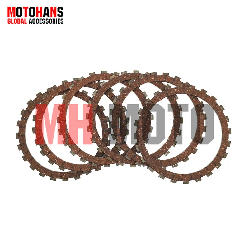 

CLUTCH FRICTION PLATE 6PCS 24 TEETH MOTORCYCLE ACCESSORIES FOR BAJAJ PULSAR180 UG