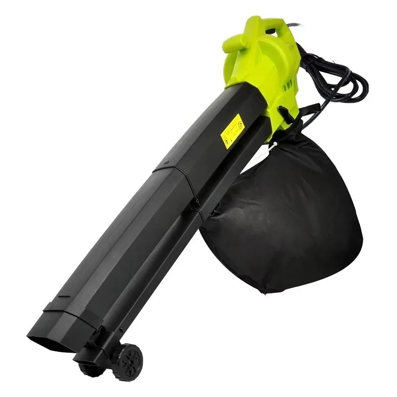 

Мощный электрический садовый воздуходув-пылесос 220В, скорость воздушного потока 270 км/ч, с функцией всасывания, для уборки улиц и измельчения мусора