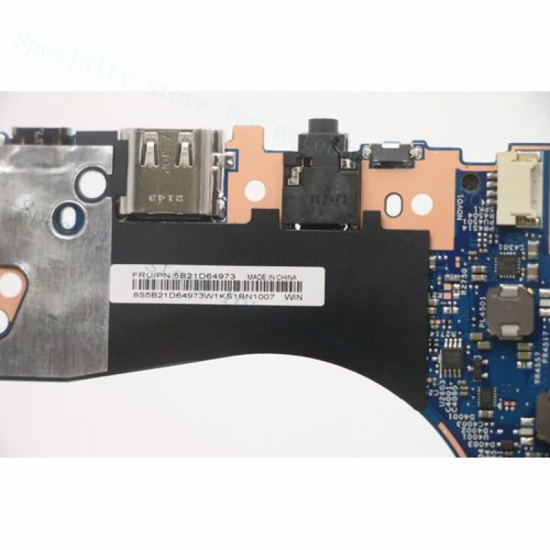 A++For Lenovo ThinkBook 13s G3 ACN R7-5800U 16G-RAM 5B21D64973 Laptop Motherboard