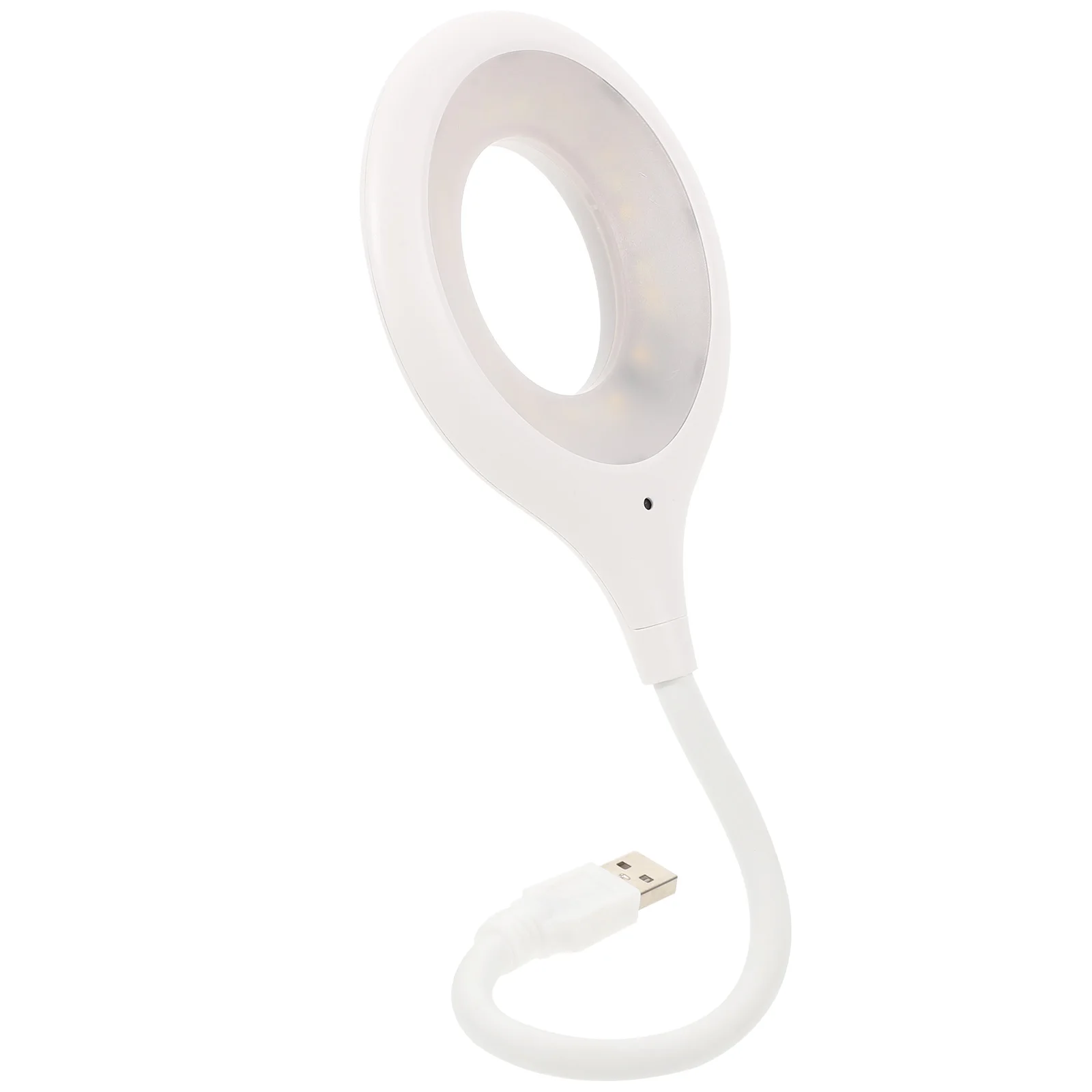 

Voice Control Led Lamp Dimmable Usb Gooseneck Reading Light For Bed, Flexible Neck Book Light, Laptop Desk Lamp, Voice