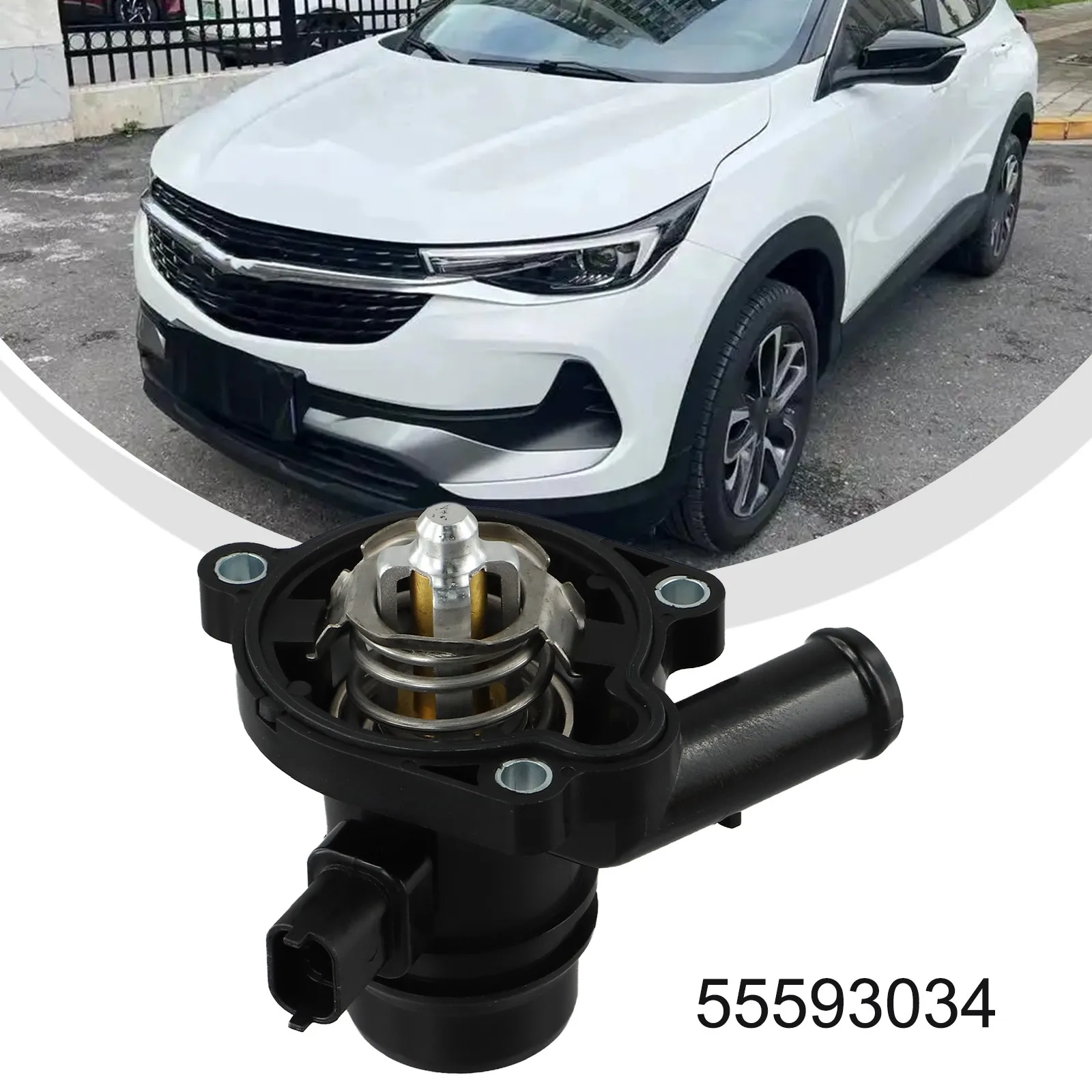 

Термостат в сборе для системы охлаждения автомобиля, термостат для Cruze, OEM-термостат 55593034, заводские спецификации