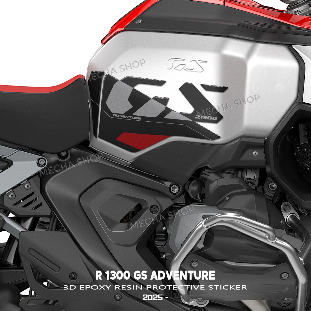 

For R 1300 GS Adventure R1300GS ADV 2025 GS1300 ADV Motorcycle Accessories 3D Epoxy Resin Tank Pad Protection Sticker