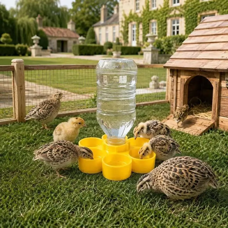 [Anti Drowning Automatic Poultry Drinker 3D Printing High Quality Water Feeder for Chicks Ducklings Small Scale Poultry Raising