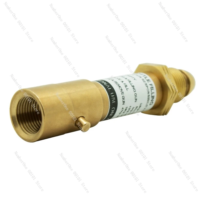 Propane Bottle Replacement Brass Adapter For LPG GPL Gas Bottles Right Hand Thread Propane CALOR Bottle Refill Adapter